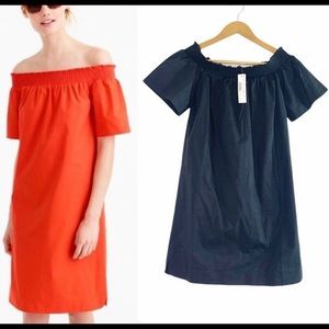 NWT OFF SHOULDER DRESS BY J.CREW